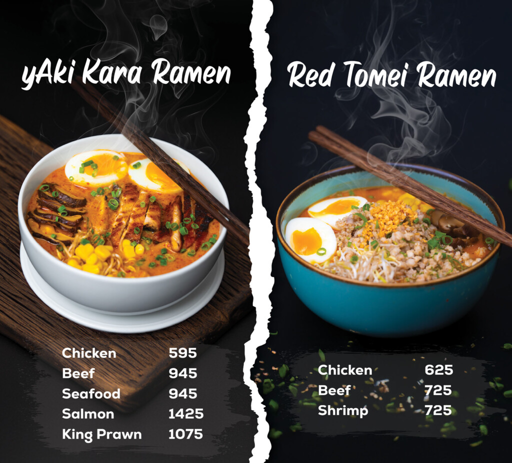 Sushi yAki menu Card21