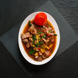 Beef with Basil Leaf 1:2