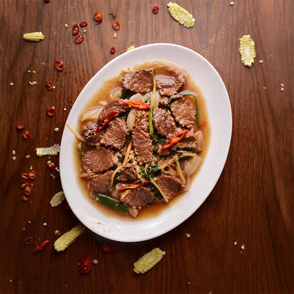 Beef with Ginger 1:2