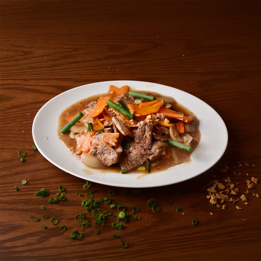 Beef with Oyester Sauce 1:2
