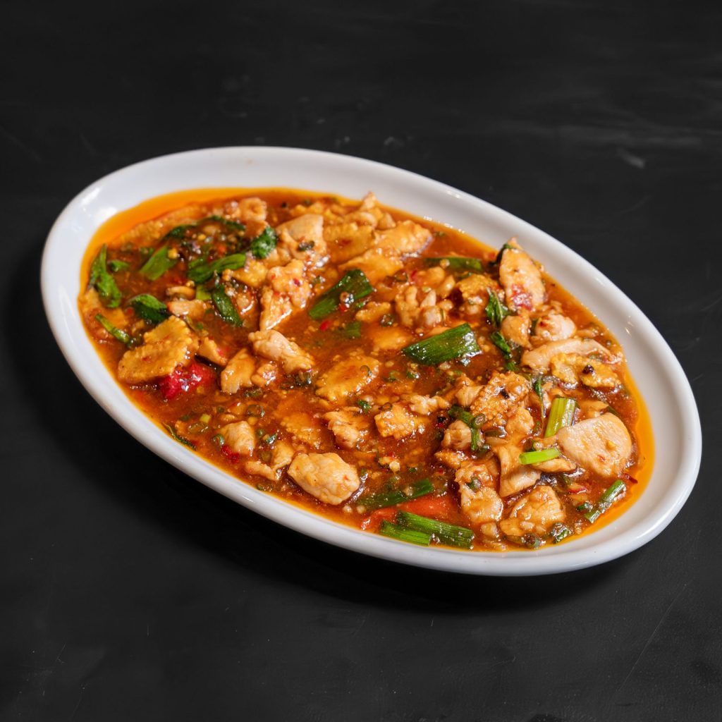 Chicken with Basil Leaf 1:2