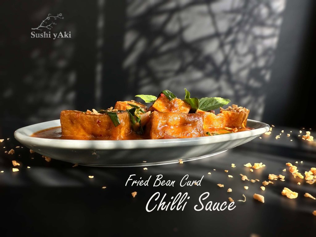 Fried Bean Curd with chilli Sauce 1:2