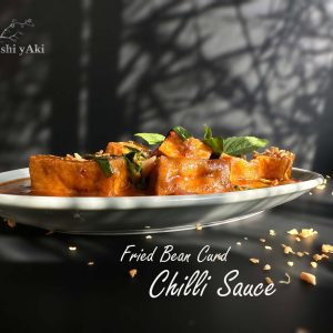 Fried Bean Curd with chilli Sauce 1:2