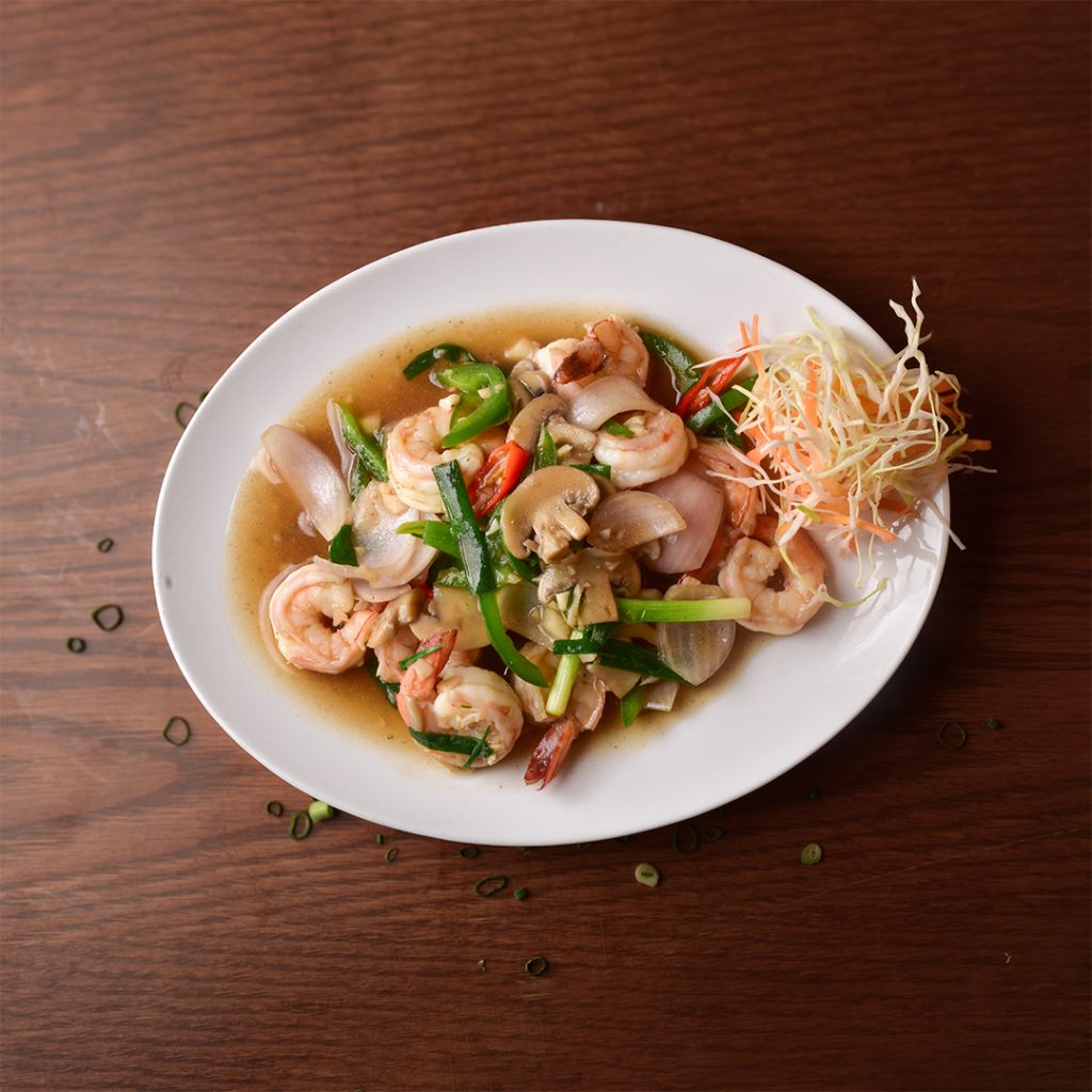 Prawn/Squid/Crab with Chilli & Onion 1:2