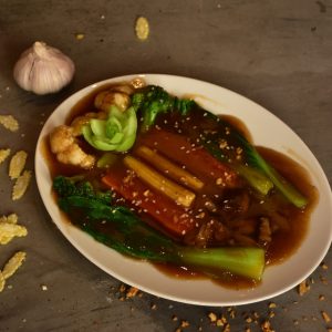 Steamed Vegetable with Oyester Sauce 1:2