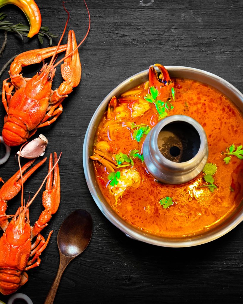 Tom Yum Seafood Soup 1:2